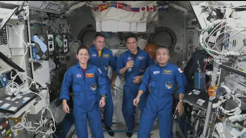 Happy Thanksgiving from The International Space Station